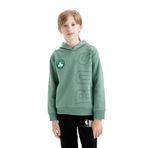DeFacto Erkek Çocuk Yeşil NBA Boston Celtics Regular Fit Bisiklet Yaka Sırt Baskılı Kalın Sweatshirt, Yeşil, 11/12 Yaş