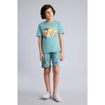 DeFacto Erkek Çocuk Yeşil Örme Pijama Takımı, 7-8 Yaş, G9087A826SM, Yeşil-GN1124, erkek-çocuk