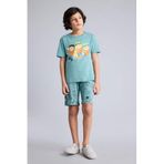 DeFacto Erkek Çocuk Yeşil Örme Pijama Takımı, 9-10 Yaş, G9087A826SM, Yeşil-GN1124, erkek-çocuk