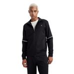 DeFacto Erkek DeFactoFit Slim Fit Fermuarlı Skuba Dalgıç Kumaş Hırka, Siyah, XS Hırka
