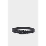 DeFacto Erkek Dikdörtgen Toka Suni Deri Günlük Kemer H0299AXNS - 110 cm - Siyah-BK27
