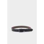 DeFacto Erkek Dikdörtgen Toka Suni Deri Günlük Kemer H0305AXNS - 90 cm - Siyah-BK27