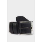 DeFacto Erkek Dikdörtgen Toka Suni Deri Jean Kemeri E3551AXNS - 90 cm - Siyah-BK27