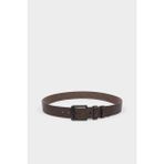 DeFacto Erkek Dikdörtgen Toka Suni Deri Jean Kemeri G8202AXNS - 90 cm - Kahve-BN45