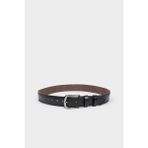 DeFacto Erkek Dikdörtgen Toka Suni Deri Jean Kemeri G8203AXNS - 90 cm - Siyah-BK27