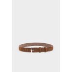 DeFacto Erkek Dikdörtgen Toka Suni Deri Jean Kemeri G8204AXNS - 110 cm - Kahve-BN45