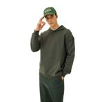 DeFacto Erkek kapüşonlu sweatshirt, D.green, XL