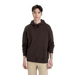 DeFacto Erkek kapüşonlu sweatshirt, Kahverengi, S