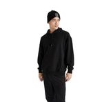 DeFacto Erkek kapüşonlu sweatshirt, Siyah, XL