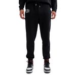 DeFacto Erkek Keith Haring Regular Fit Cepli Eşofman Altı, Siyah, L Pantolon