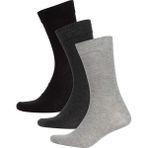 DeFacto Erkek Pamuklu 3'lü Uzun Çorap T9595AZNS - Standart - Çok Renkli-KR1