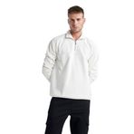 DeFacto Erkek Relax Fit Dik Yaka Sweatshirt, Krem, XXL Sweatshirt