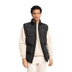 DeFacto Erkek Slim Fit Dik Yaka Yelek Yelek, Siyah, XXL Yelek