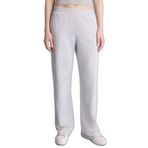 DeFacto F7143AX26SP GR93 Gri Straight Fit Basic Kadın Eşofman Altı