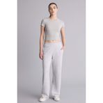 DeFacto F7143AX26SP GR93 Gri Straight Fit Basic Kadın Eşofman Altı