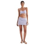 DeFacto Fall in Love Regular Fit Parlak Kumaş Pareo, L, B0628AX23HS, Mor-PR33, Kadın