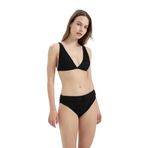 DeFacto Fall İn Love Regular Fit Ribana Siyah Kadın Bikini