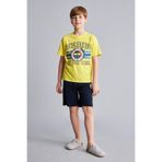 DeFacto Fenerbahçe Kısa Kollu Pijama Üst Şort Pijama Alt 2li Pijama Takımı Erkek Çocuk H7338A826HS