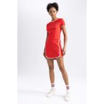 DeFacto Fit Mini Tenis Eteği Spor Etek, XS, A7036AX23HS, Kırmızı-RD227, Kadın
