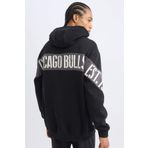 DeFacto Fit Nba Chicago Bulls Boxy Fit Kapüşonlu Sırt Baskılı Kalın Sweatshirt U9853az24au