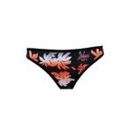 DeFacto Fit Sörfçü Desenli Bikini Altı, XS, Z9373AZ23HS, Siyah-BK81, Kadın