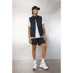 DeFacto Fit Standart Fit Normal Kesim Sporcu Kısa Paça Şort, M, DeFactoFit Sporcu Şort, Siyah, Erkek