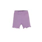 DeFacto Fitilli Kaşkorse Beli Lastikli Şort Kız Bebek, 3-6 AY, E8247A525SM, Mor-PR80, Kız bebek