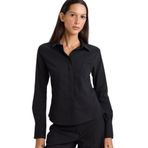 DeFacto Fitted Bengalin Gömlek, M, I5278AZ26SP, Siyah, Kadın