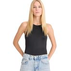 DeFacto Fitted Çıçıtlı Body G1102AX25AU, L, Fitted Çıçıtlı Body, Siyah-BK81, Kadın