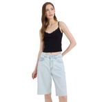 DeFacto Fitted Dar Kesim Kare Yaka Fitilli Kaşkorse Askılı Siyah Atlet D1240AX25SM - XL - Siyah-BK81