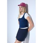 DeFacto Fitted Düğmeli Fitilli Kaşkorse Atlet, XL, F0001AX25SM, Lacivert-NV241, Kadın