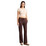 DeFacto Flare Fit Modal Pantolon Kahve, S, G9445AX26SP, Kahve-BN192, Kadın