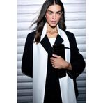 DeFacto Fularlı Blazer Ceket Siyah, 38, H2468AX26SP, Siyah-BK81, Kadın
