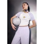 Defacto G0685axer105 Ekru Nba Los Angeles Lakers Slım Fıt Pamuklu Kısa Kollu Tişört