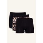 Defacto G3839AXBK81 Siyah Regular Fit Desenli 3'lü Boxer