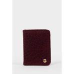 DeFacto G5071AXNS BR2 Bordo Süet Kadın Cüzdan