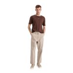 DeFacto Gabardin Pantolon Baggy Fit Bol Rahat Kesim Cepli Düz Paça, 32/32, B4762AX24SP, Gri-GR302, Kadın
