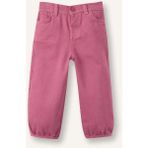DeFacto Gabardin Pantolon Kız Bebek G8139A526SP - Bordo-BR123 - 3 - 4 Yaş