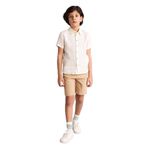 DeFacto Gabardin Şort Erkek Çocuk, 11-12 Yaş, C2955A826SM, Bej-BG203, Erkek Çocuk
