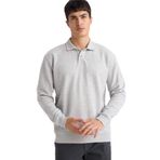 DeFacto Gri Sweatshirt, XS, F9324AX26SP, Gri-GR210, erkek