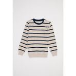 DeFacto H5951A617WNER105 Çizgili Yazı Baskılı Erkek Çocuk Sweatshirt