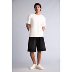DeFacto H6279AX26SP Siyah Erkek Baggy Fit Bermuda Şort