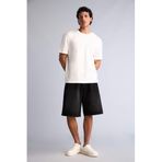 DeFacto H6279AX26SP Siyah Erkek Baggy Fit Bermuda Şort