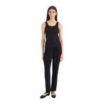 DeFacto Harem Belmando Kumaş Pantolon Cepli Normal Bel Basıc Paça, 42, L3164AZ25SM, Siyah, Kadın