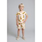 DeFacto Hayvan Baskılı Kısa Kollu Üst Şort Alt 2'li Pijama Takımı Erkek Bebek H4031A526HS - Sarı-YL238 - 5 - 6 Yaş