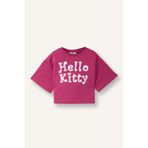 DeFacto Hello Kitty Oversıze Tişört Kız Bebek H0674A526SM