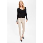 Defacto J8743AZ.19SP.BG337 Bej Valentina Cigarette Kadın Pantolon