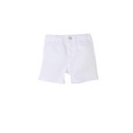 DeFacto Jean Şort Erkek Bebek Regular Fit Pamuklu, 9-18 Ay, C2286A524SM, Beyaz-WT34, Erkek bebek