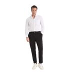 DeFacto Jogger Düz Paça Her Yöne Esneyen Kumaş Pantolon, 30/32, T6317AZ25AU, Siyah-BK27, Erkek