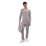 DeFacto Jogger Düz Paça Her Yöne Esneyen Kumaş Pantolon, 30/32, T6317AZ25SP, Gri-GR210, Erkek